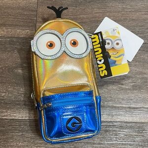 Loungefly Minions Despicable Me Holographic mini bag NEW